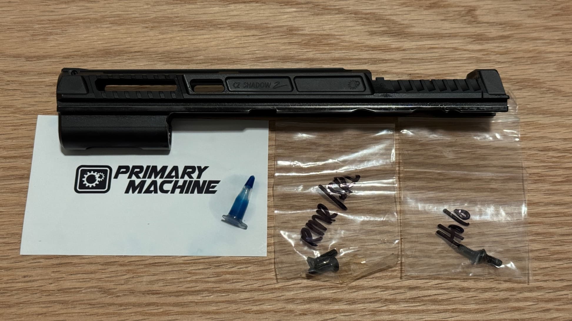 Primary Machine Shadow 2 Harbinger V2 drop-in Slide, with RMR/SRO/H507Comp cut - Photo 1