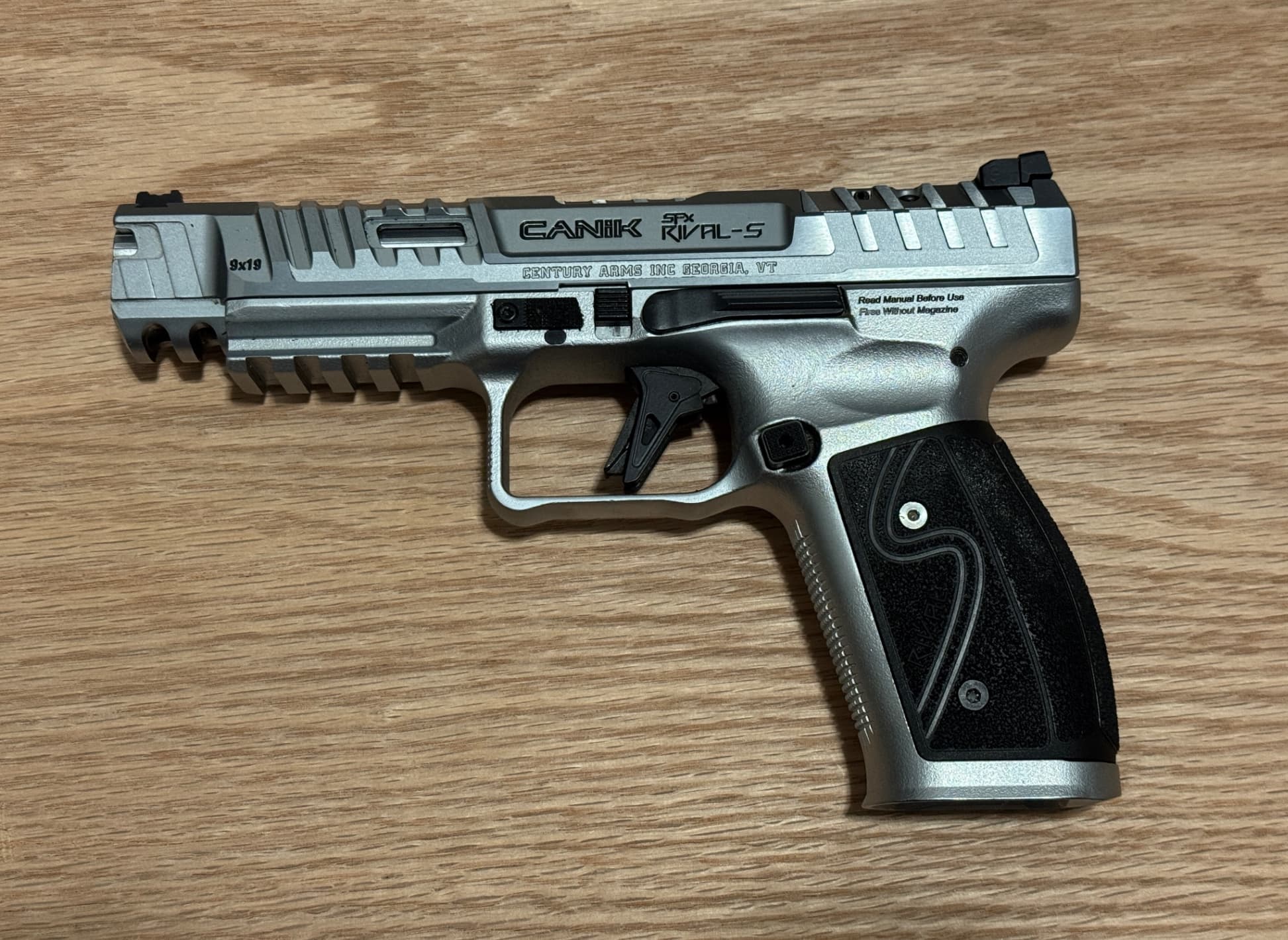 Canik Rival-S Competition Pistol Chrome - 9mm - Photo 1